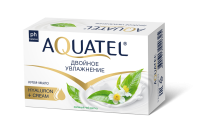 Крем-мыло туалетное твердое AQUATEL зеленый чай матча